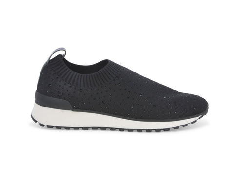 Melluso Scarpe Estive Senza Stringhe Tessuto Elasticizzato Nero K60103BK-234291